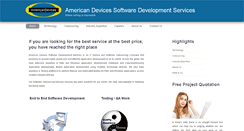 Desktop Screenshot of americandevices.com