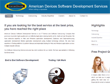Tablet Screenshot of americandevices.com